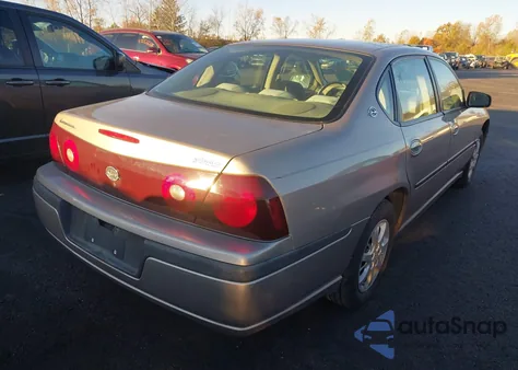 2001 Chevrolet Impala из США, поврежденный, VIN 2G1WF52E219369344